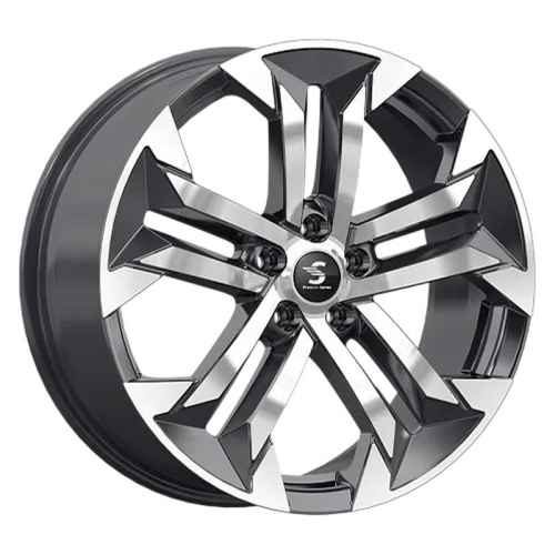K&K КР015 7.5x19 5*114.3 ET40 DIA66.1 Diamond Black Gris